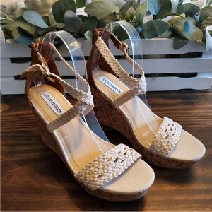 Steve Madden Montie Braided Wedge Heel Sandal